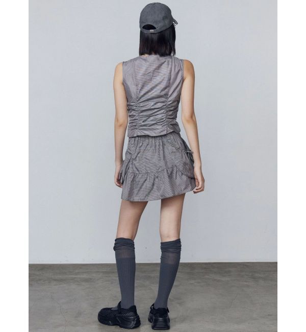 EMODA「リボンギャザートップ」|Tシャツ・カットソー|