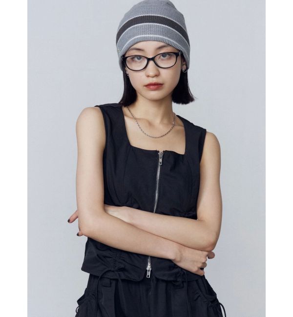 EMODA「リボンギャザートップ」|Tシャツ・カットソー|ブラック