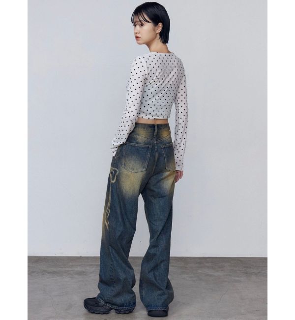 EMODA「シアーベロアプレートクロップトップ」|Tシャツ・カットソー|