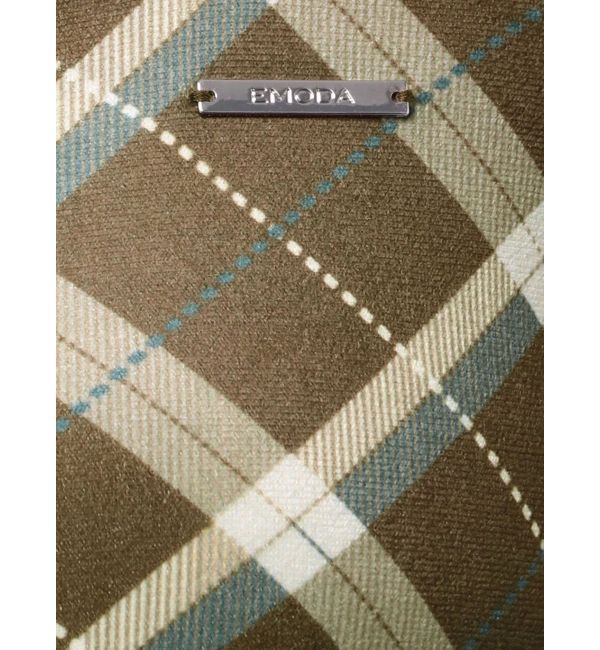 EMODA「シアーベロアプレートクロップトップ」|Tシャツ・カットソー|ブラウン