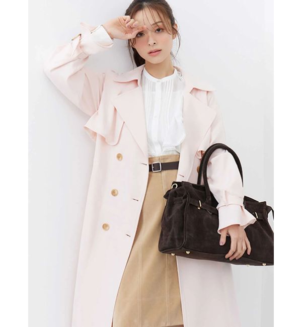 MERCURYDUO「ベーシックトレンチコート」|トレンチコート|