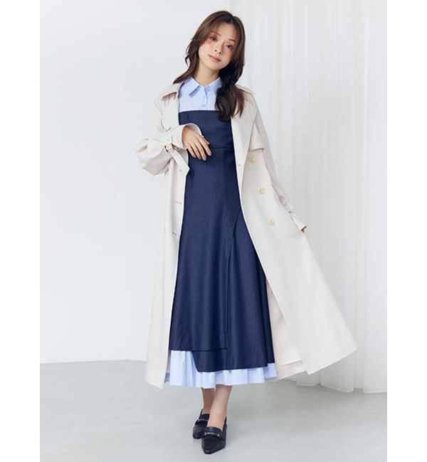 MERCURYDUO「ベーシックトレンチコート」|トレンチコート|