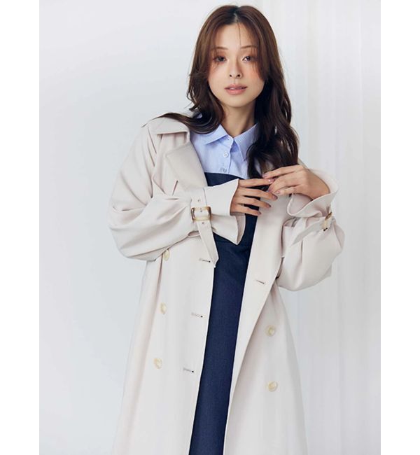 MERCURYDUO「ベーシックトレンチコート」|トレンチコート|