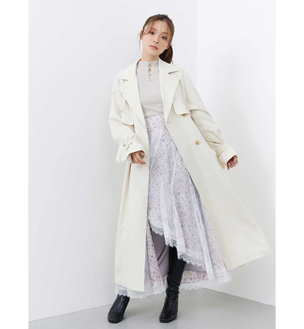 MERCURYDUO「ベーシックトレンチコート」|トレンチコート|