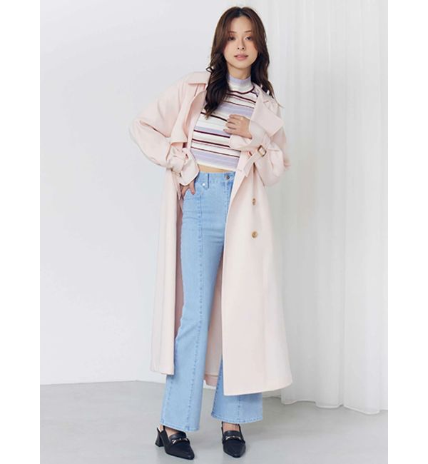 MERCURYDUO「ベーシックトレンチコート」|トレンチコート|