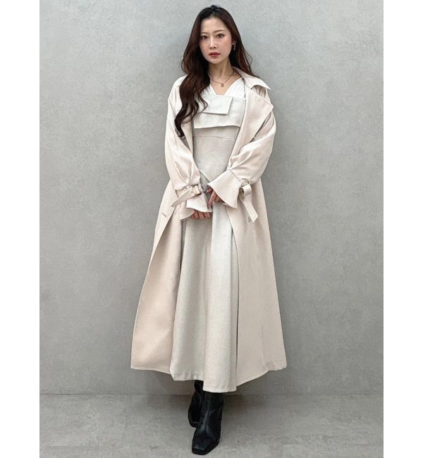 MERCURYDUO「ベーシックトレンチコート」|トレンチコート|