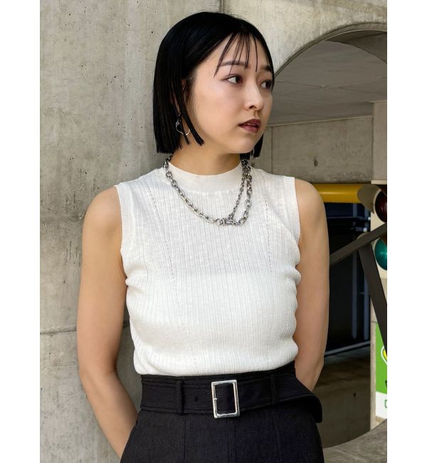 MURUA「ベーシックニットタンク」|タンクトップ|