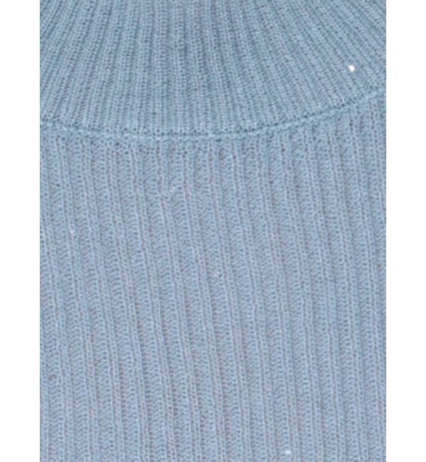 MURUA「スパンコールハーフスリーブニット」|ニット・セーター|