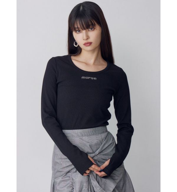 MURUA「HOTFIXロゴテレコトップス」|Tシャツ・カットソー|