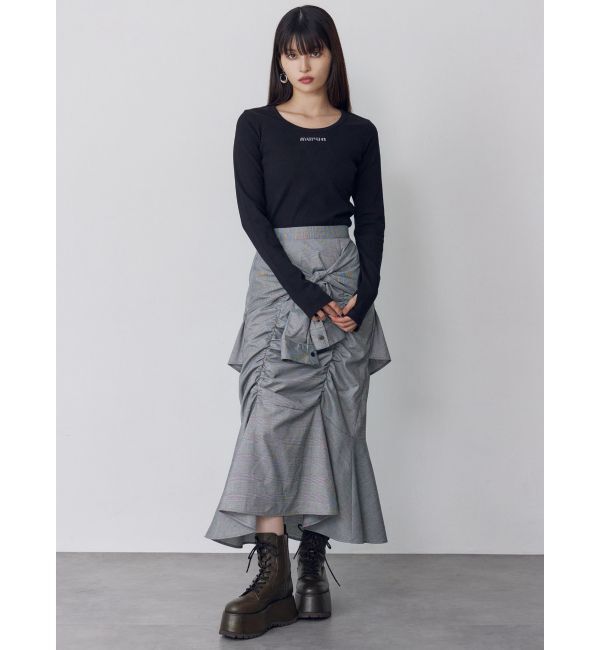 MURUA「HOTFIXロゴテレコトップス」|Tシャツ・カットソー|