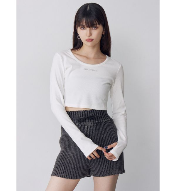 MURUA「HOTFIXロゴテレコトップス」|Tシャツ・カットソー|