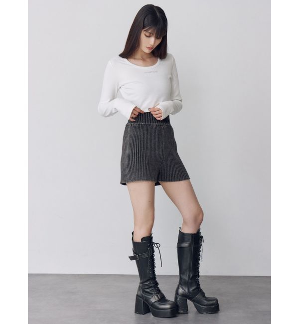 MURUA「HOTFIXロゴテレコトップス」|Tシャツ・カットソー|