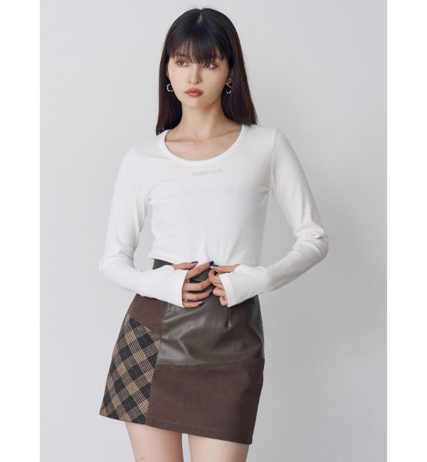 MURUA「HOTFIXロゴテレコトップス」|Tシャツ・カットソー|