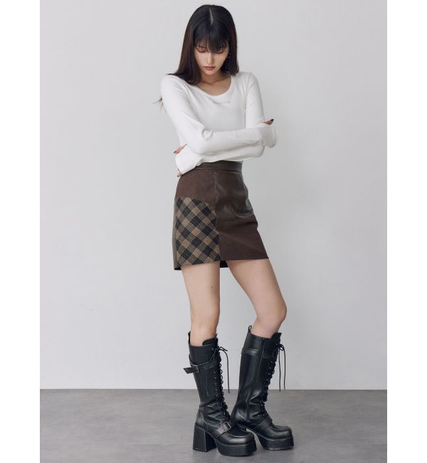 MURUA「HOTFIXロゴテレコトップス」|Tシャツ・カットソー|