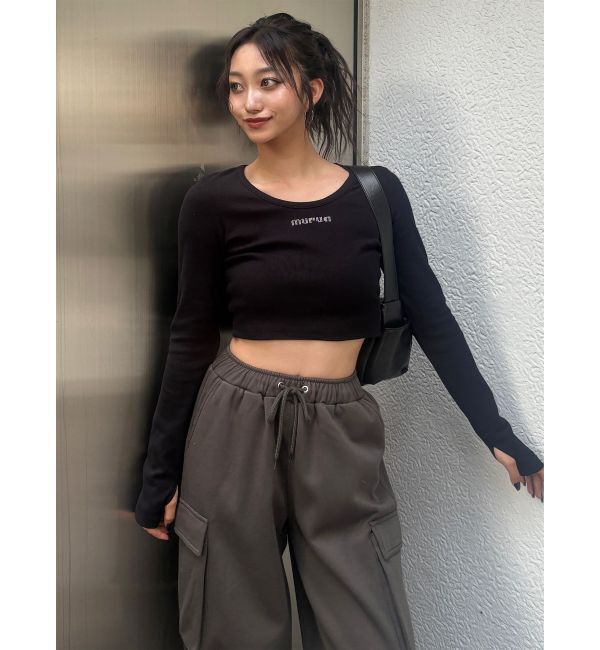 MURUA「HOTFIXロゴテレコトップス」|Tシャツ・カットソー|