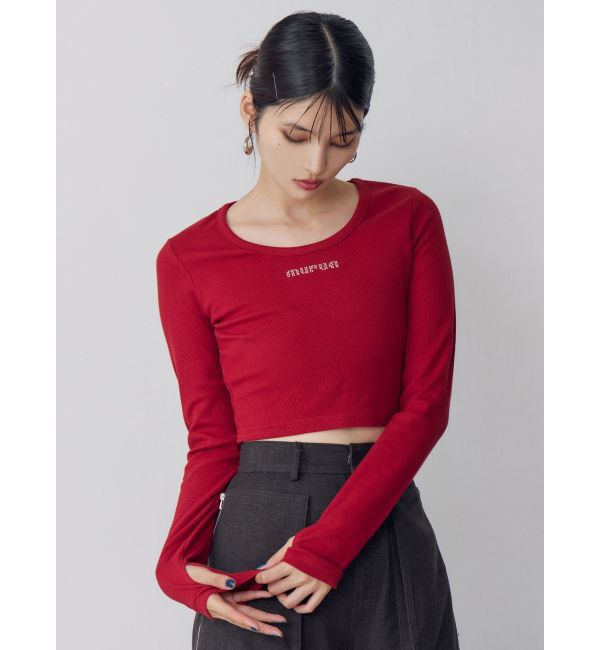 MURUA「HOTFIXロゴテレコトップス」|Tシャツ・カットソー|