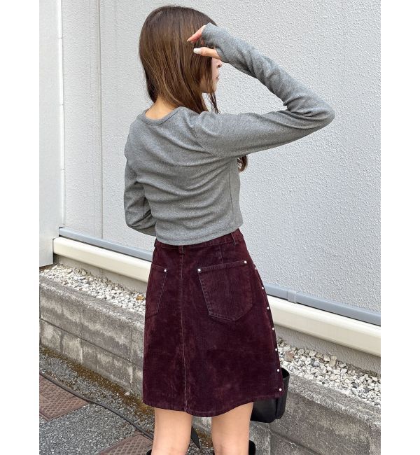 MURUA「HOTFIXロゴテレコトップス」|Tシャツ・カットソー|