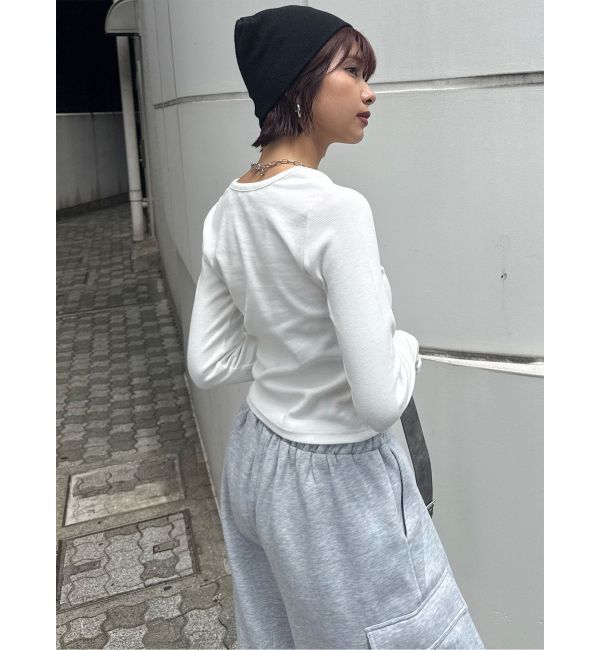 MURUA「HOTFIXロゴテレコトップス」|Tシャツ・カットソー|