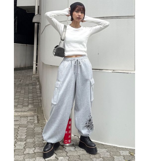 MURUA「HOTFIXロゴテレコトップス」|Tシャツ・カットソー|