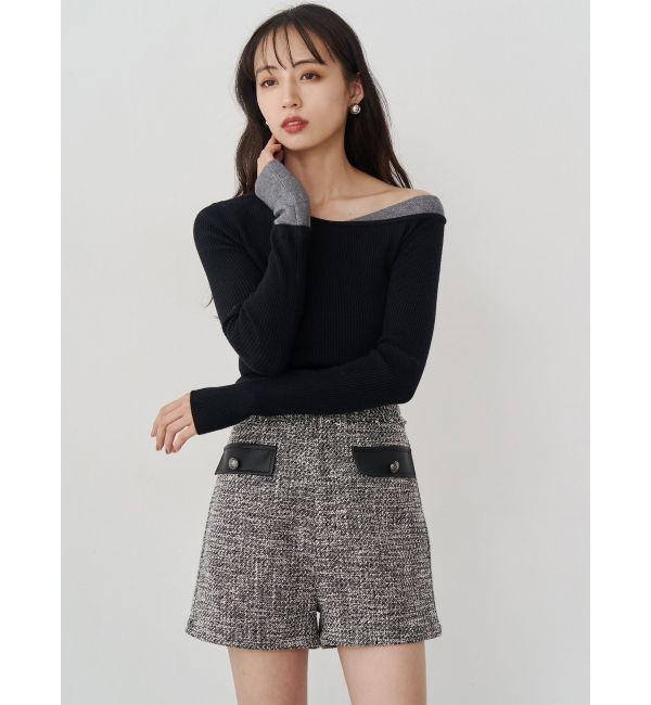 MURUA「ツイードショートパンツ」|その他|