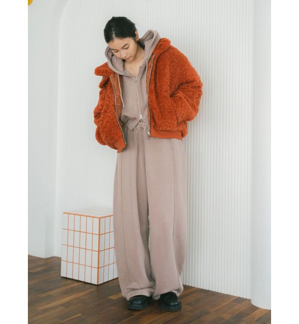 Ungrid「ピグメントスウェットルーズパンツ」|その他|