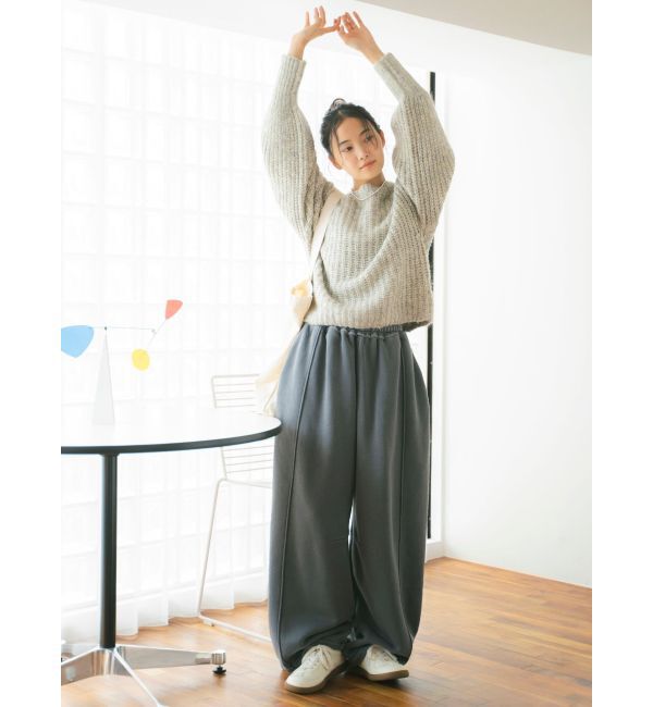 Ungrid「ピグメントスウェットルーズパンツ」|その他|