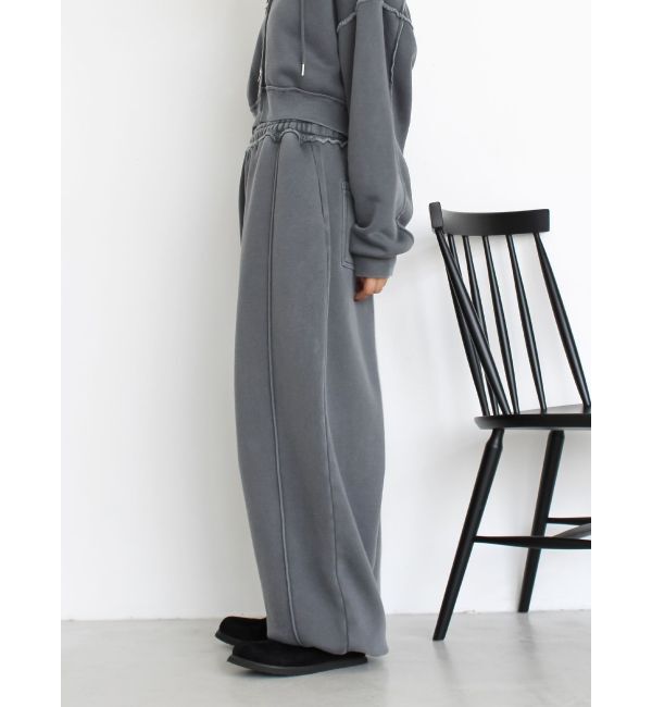 Ungrid「ピグメントスウェットルーズパンツ」|その他|