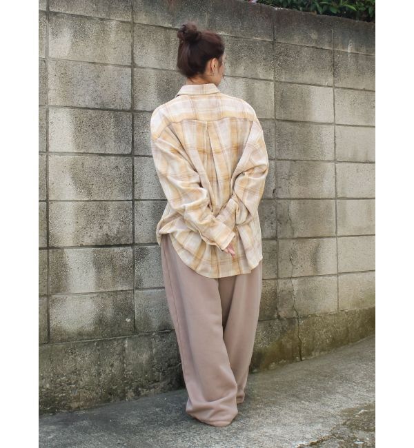 Ungrid「ピグメントスウェットルーズパンツ」|その他|