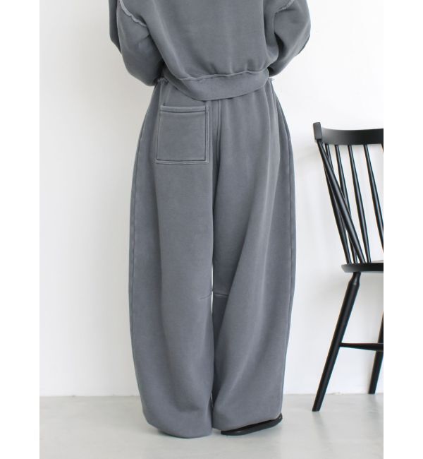 Ungrid「ピグメントスウェットルーズパンツ」|その他|