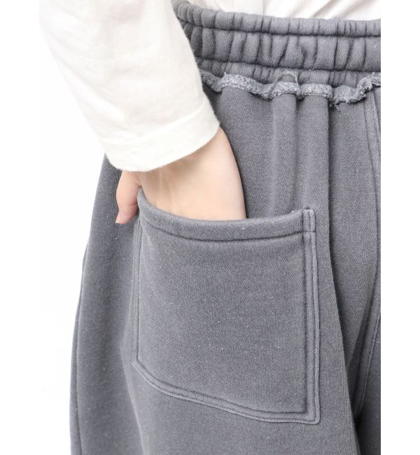 Ungrid「ピグメントスウェットルーズパンツ」|その他|