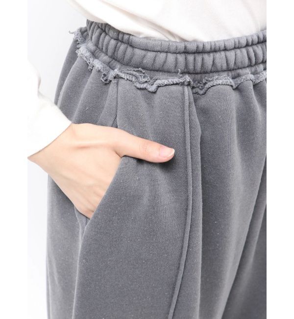 Ungrid「ピグメントスウェットルーズパンツ」|その他|