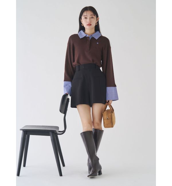 LAGUNAMOON「ダブルクロスショートパンツ」|その他|