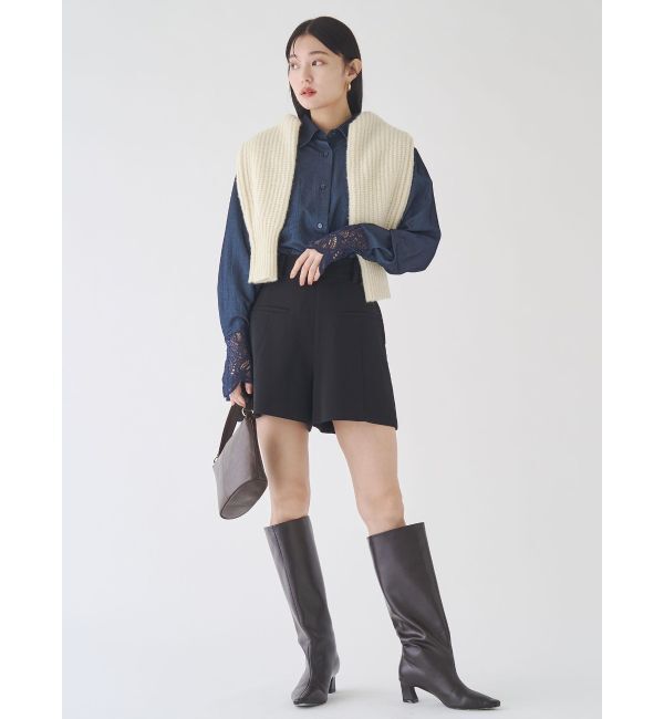 LAGUNAMOON「ダブルクロスショートパンツ」|その他|