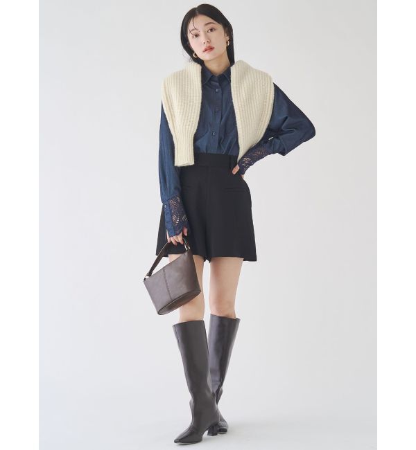 LAGUNAMOON「ダブルクロスショートパンツ」|その他|