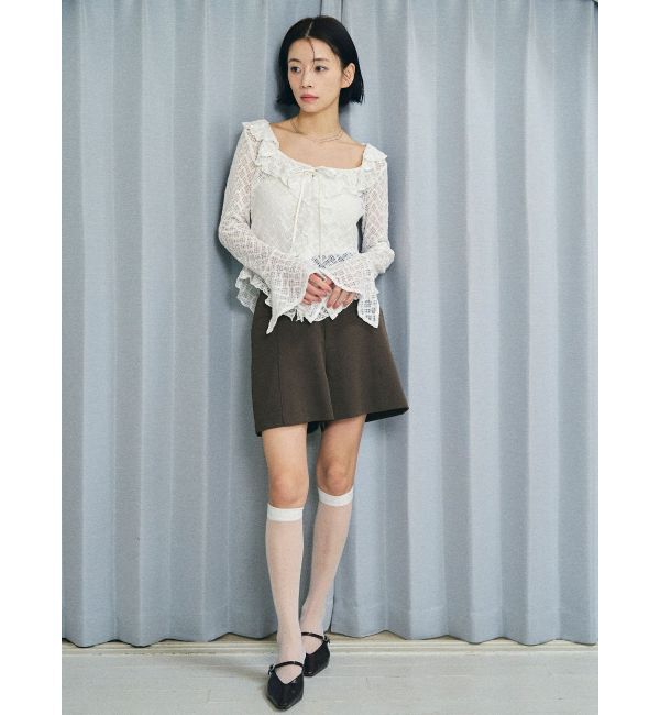 LAGUNAMOON「ダブルクロスショートパンツ」|その他|