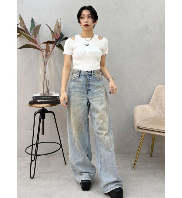 EVRIS「オープンショルダーニット」|ニット・セーター|