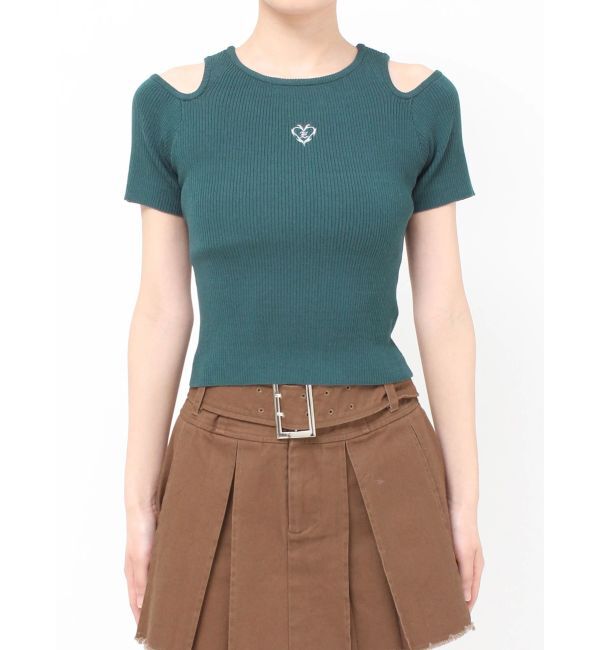 EVRIS「オープンショルダーニット」|ニット・セーター|