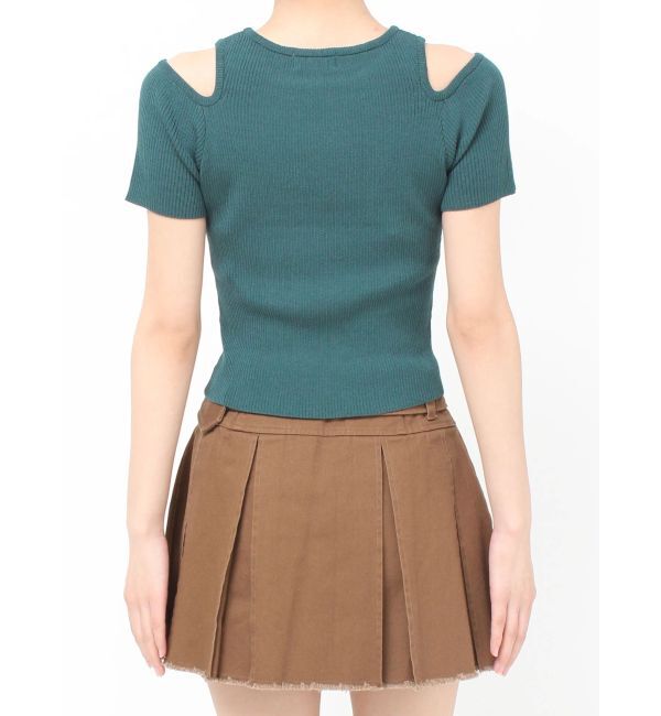 EVRIS「オープンショルダーニット」|ニット・セーター|