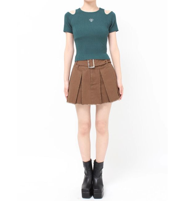 EVRIS「オープンショルダーニット」|ニット・セーター|