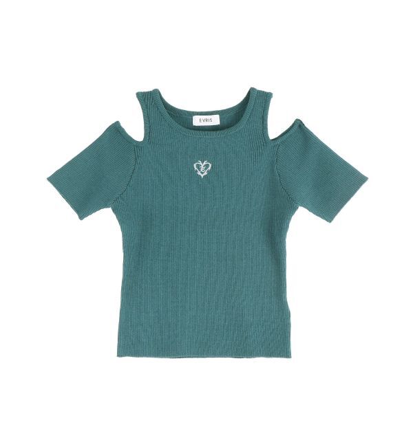 EVRIS「オープンショルダーニット」|ニット・セーター|