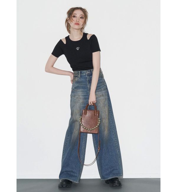 EVRIS「オープンショルダーニット」|ニット・セーター|