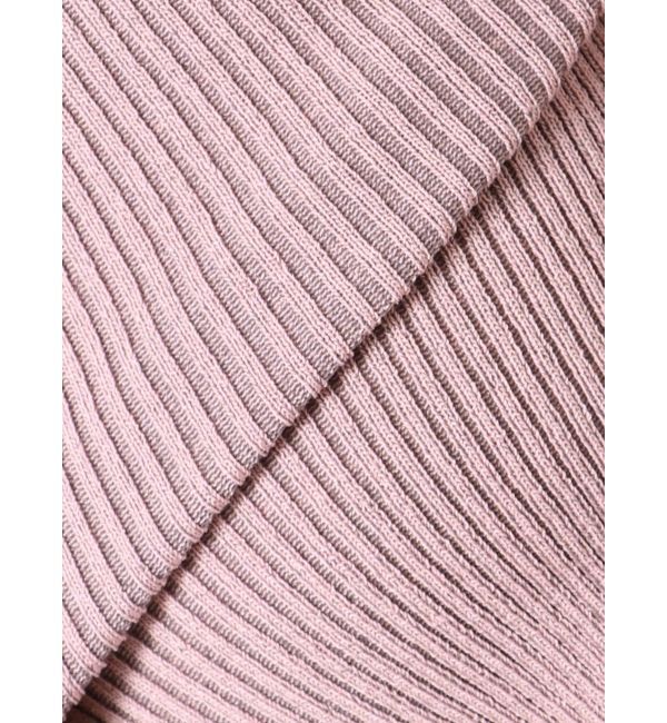 jouetie「カットアウトジップニット」|カーディガン|