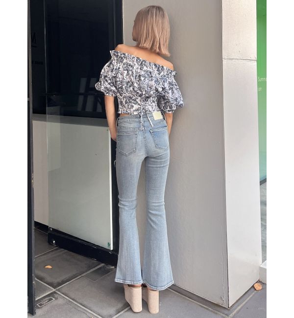 GYDA「2WAYギャザーオフショル コルセットブラウス」|シャツ・ブラウス|