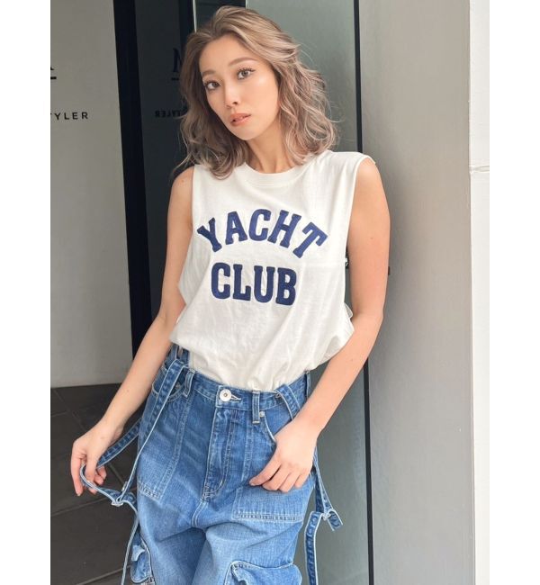 GYDA「YACHT CLUBサガラタンクトップ」|タンクトップ|