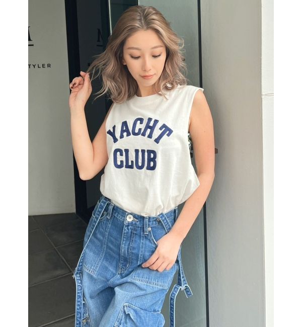 GYDA「YACHT CLUBサガラタンクトップ」|タンクトップ|