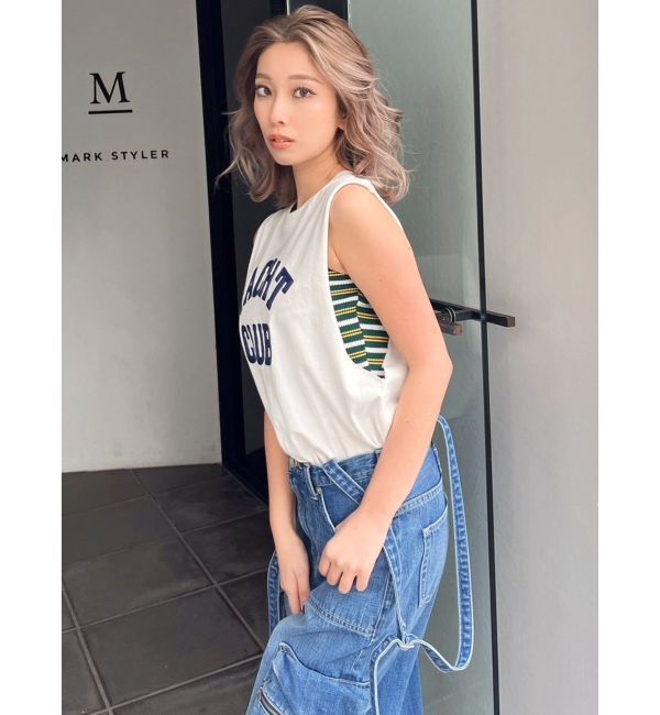 GYDA「YACHT CLUBサガラタンクトップ」|タンクトップ|