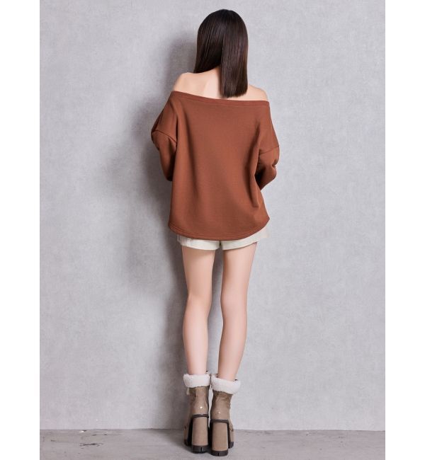 GYDA「フェイクレザーレイヤーショートパンツ」|その他|