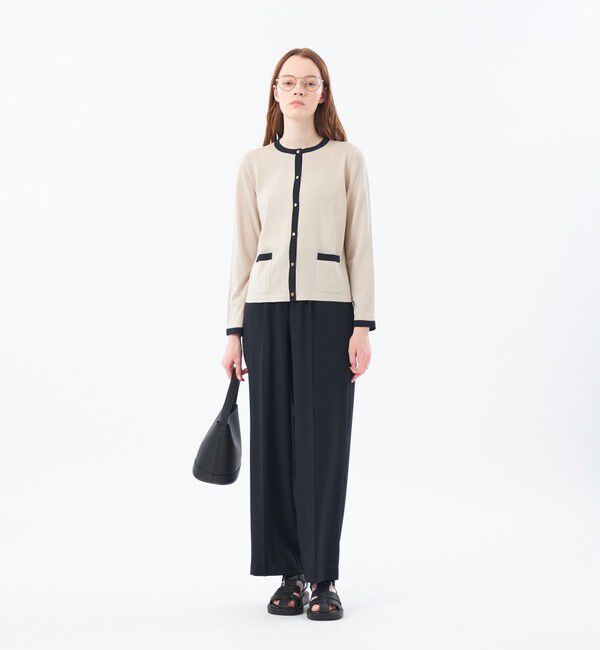 MACKINTOSH PHILOSOPHY「【Alby Easy Pants Wide（アルビー　イージーパンツ ワイド）】バックサテン」|その他|