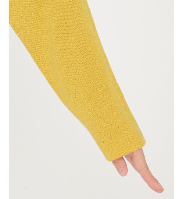 Lbc with Life「14Gスリットタートルニット」|カーディガン|