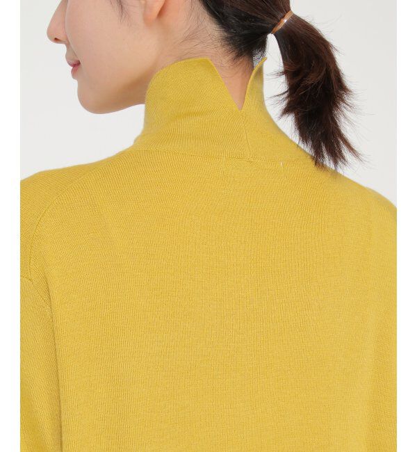 Lbc with Life「14Gスリットタートルニット」|カーディガン|